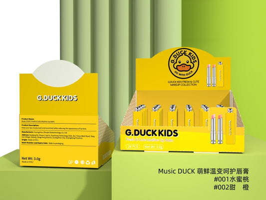 Lápiz labial que cambia de color Yellow Duck 001 