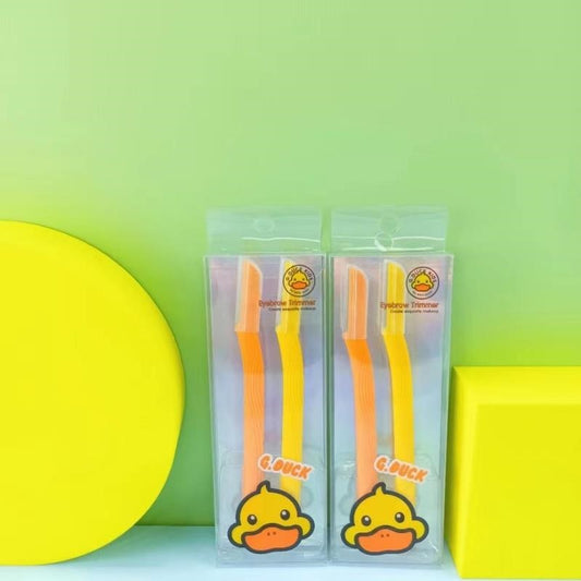 Yellow duck G8811 two eyebrow knife