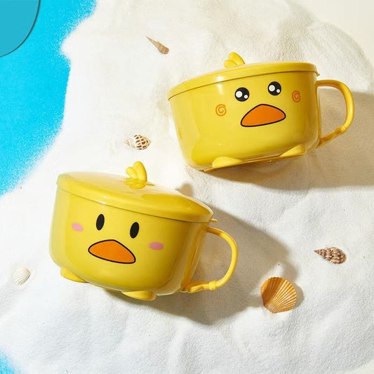 6005 small yellow duck noodles bowl (small size 304 stainless steel) 