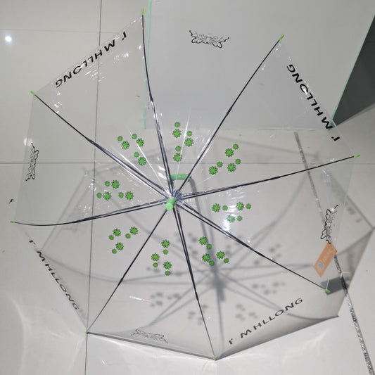 Honglonglong Transparent Umbrella 0 Green 