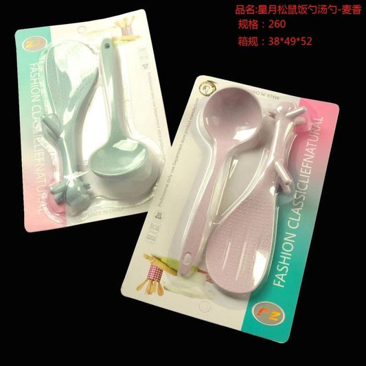 Star Moon Squirrel Rice Spoon Soup Spoon-Mai Xiang