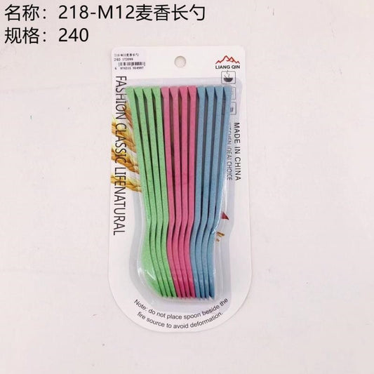 218-M12 Wheat Fragrant Long Spoon