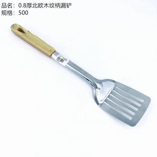 0.8 thick Nordic wood grain handle spade