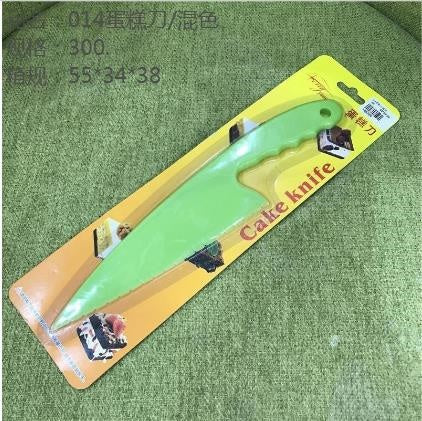 014 cake knife/mixed color foreign trade