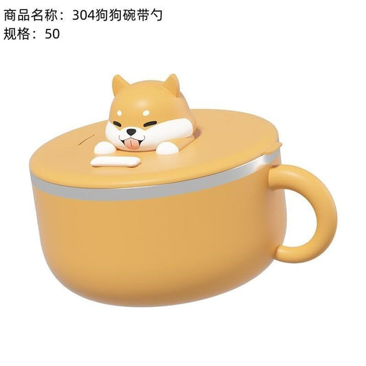 304 dog bowl with spoon 1200ML