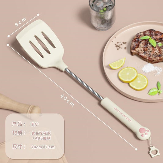 Cat's claw silicone skillet-Milky White