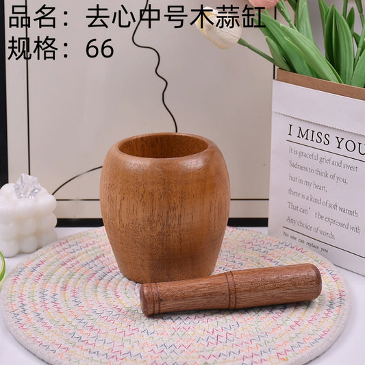 Heart-removing Medium Wood Garlic Tank