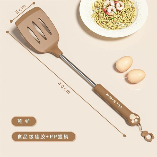 Bear Claw Silicone Spatula-Brown