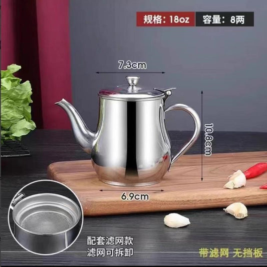 18 oz multi-purpose pot-oil drain pot