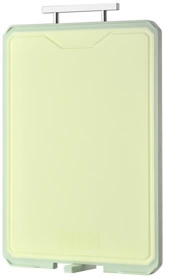XB-8006 steel handle multifunctional cutting board medium-color mixing