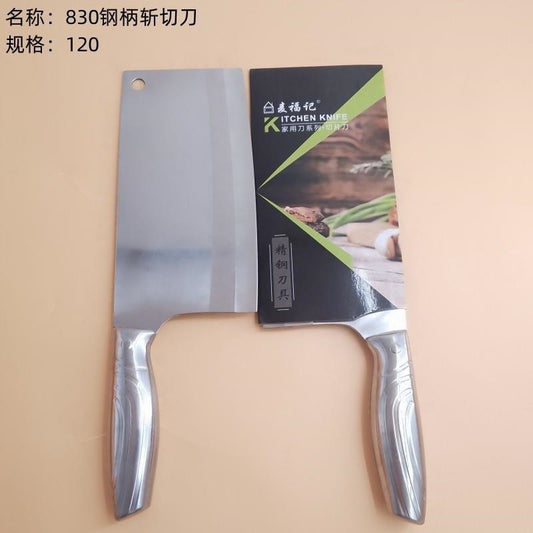 830 steel handle chopping knife