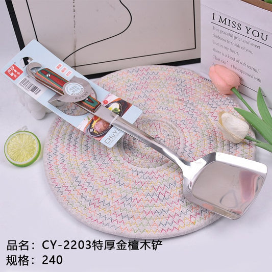 CY-2203 extra thick golden sandalwood shovel
