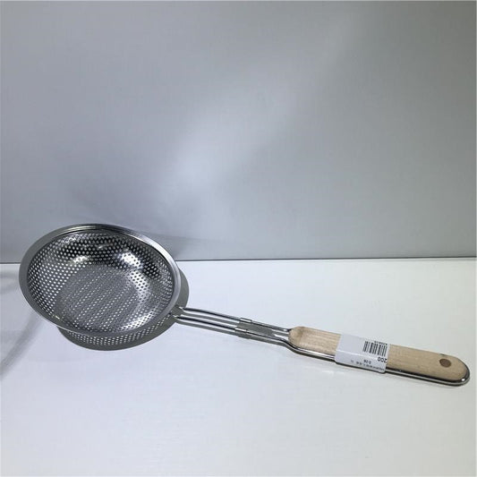 14CM thick hole oil grid with wooden handle