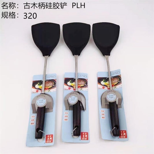 CY-ancient wooden handle silicone shovel