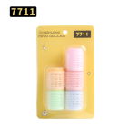 7711 Five burr-haired curls