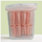 1094 eight packs with pinch hair curls pink