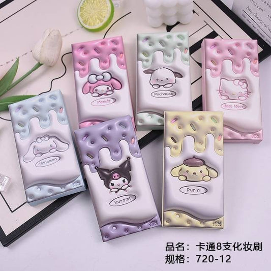 Cartoon 8 makeup brush