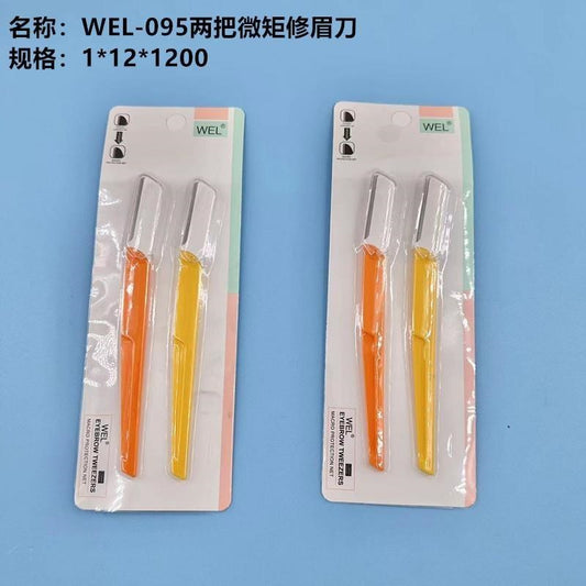 WEL-095 Two Micro Short Eyebrow Trimmers