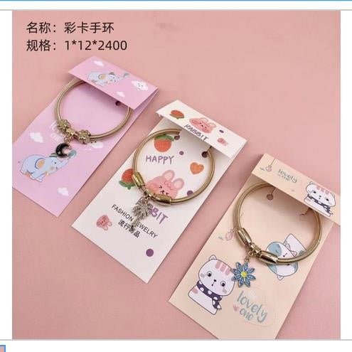 Color card bracelet