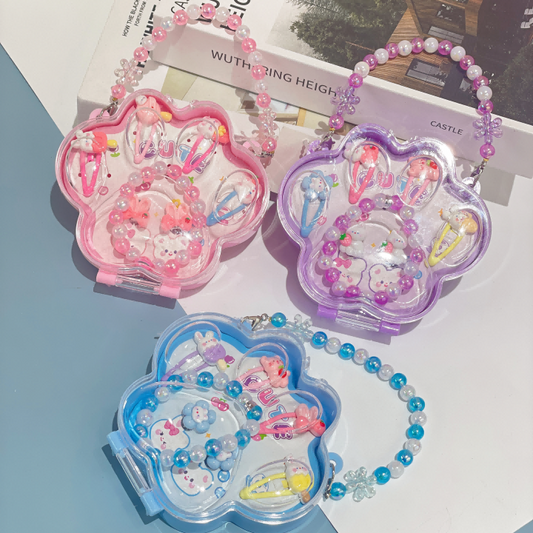 156 Cat Paw Duck Clip Set