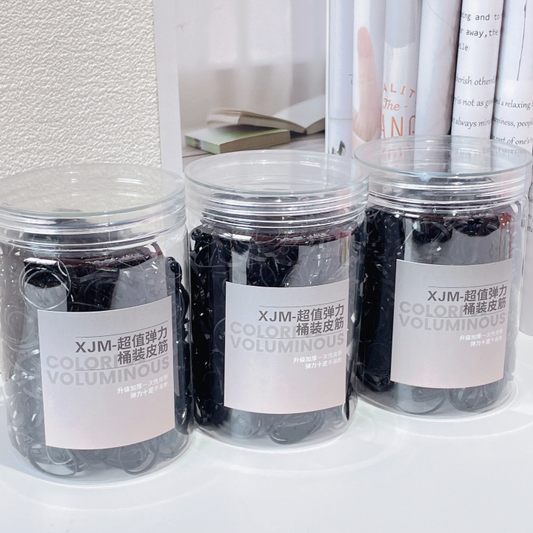 Super Value Bucket Disposable Rubber Bands