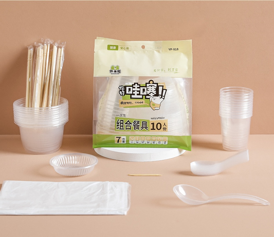 YP-818 7-piece Combination Tableware Set