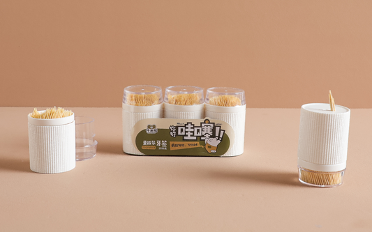 YP-822 Round Toothpicks (3-Pack)