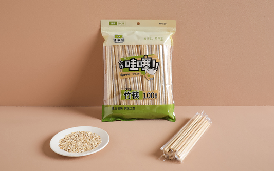 YP-830 Disposable Bamboo Chopsticks (100 Pairs)