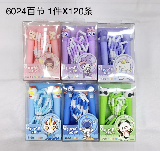 6024 mixed skipping ropes for hundreds of sections