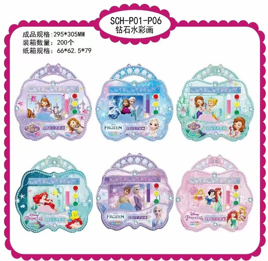 SCH-P01-P06 Diamond Watercolor Painting