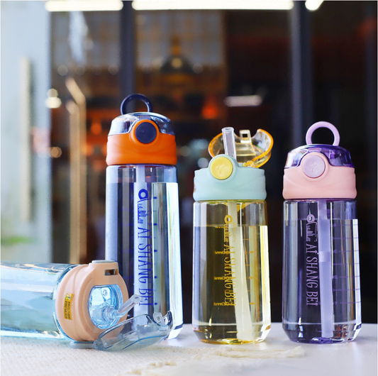 9117 Colorful Straw Cup 500ML