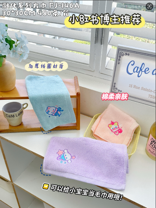 FJ-146A Melting Series Square Scarves