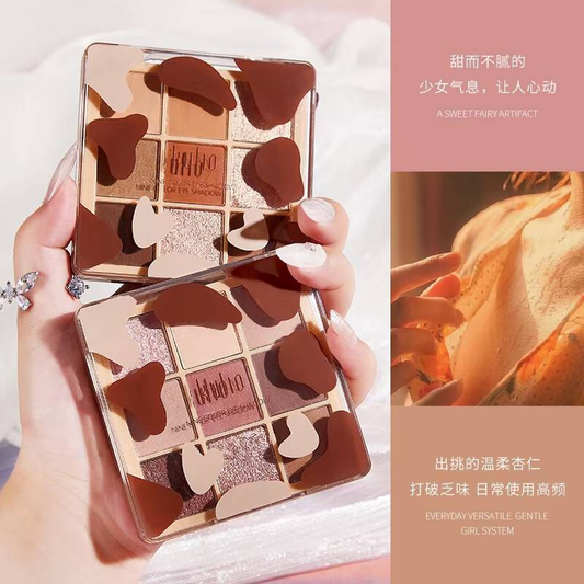 KU2308 CoolRio MuYing Flowing Sand Fantasy Color Nine-color Eyeshadow Palette