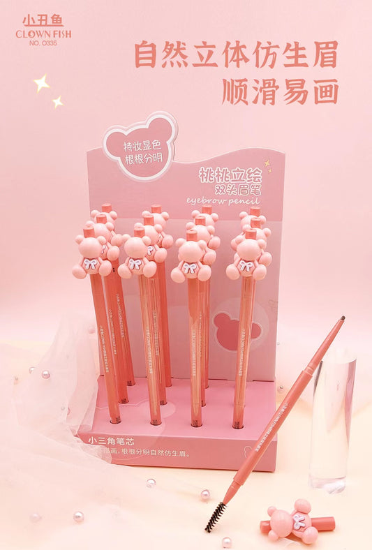 0335_Clownfish Care Bears Fine Core Standing Painting Double - ended Eyebrow Pencil 6# 70mg