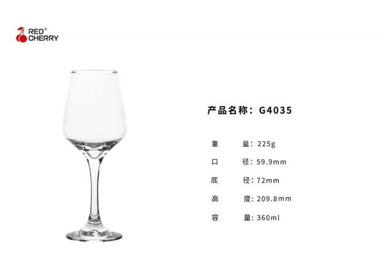 G4035 red wine glass