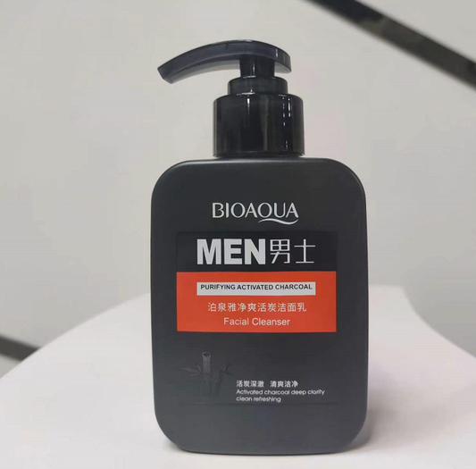 Boquanya Refreshing Activated Charcoal Facial Cleanser (New) 168g