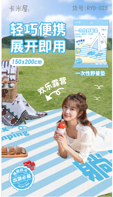 RYD-023夏日主题一次性野餐垫