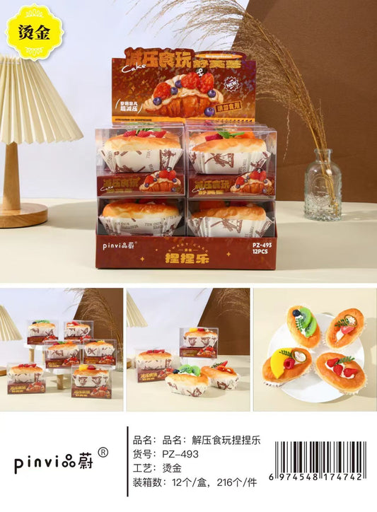 PZ-493 Soufflé Stress-Relieving Food Toys