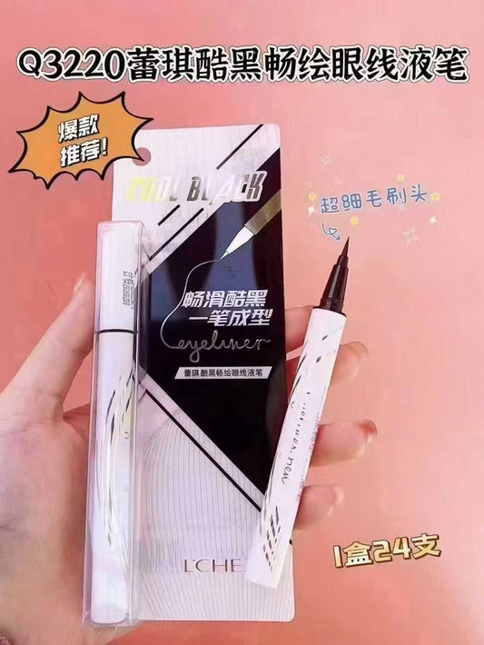 Q3220 Leiqi Cool Black Smooth Drawing Eyeliner Pen