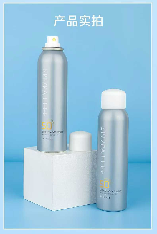 Q6150 Leiqi - SIMPLE LADY Whitening Sunscreen Lotion SPF50 PA++++