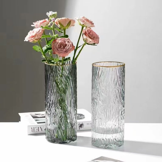 25 Straight Cold Pattern Vase