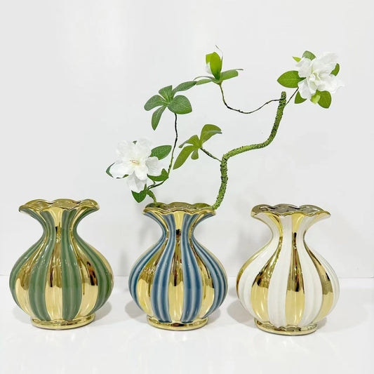 377C plating vase