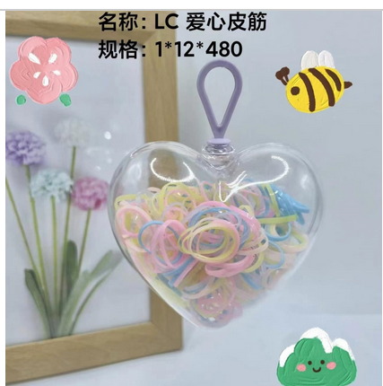 LC love color rubber band