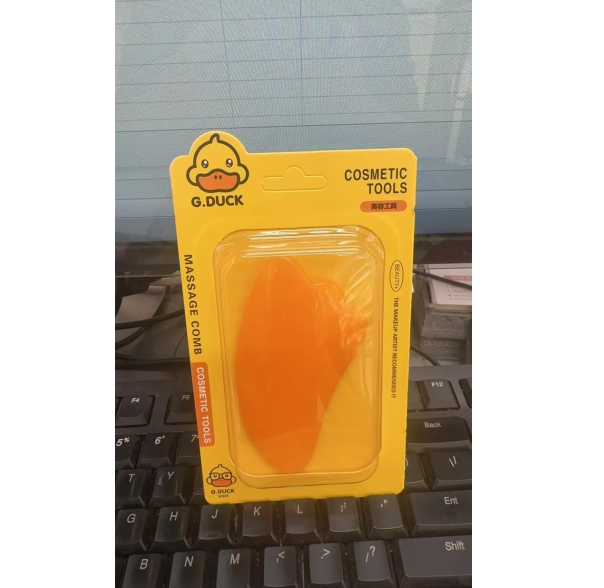 GM-85350-1 small yellow duck 02 plastic scraping plate 