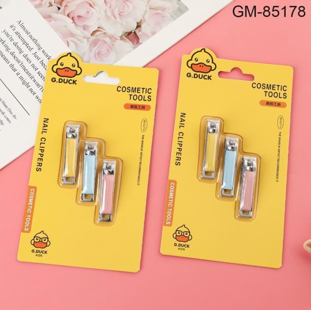 Little yellow duck GM-85178 three color nail clippers 