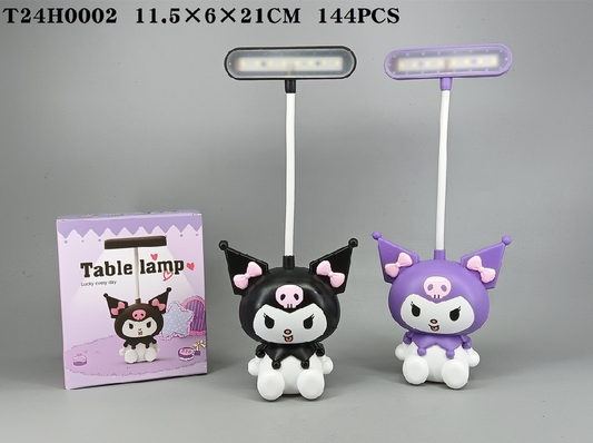 YW2445 Kuromi 1st gear table, light strip pencil sharpener / 250 mA