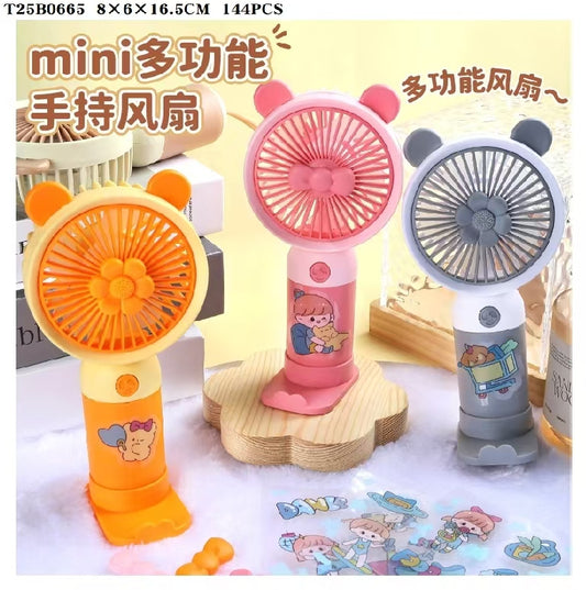 CX0019A Mini Handheld Fan in 3 Colors