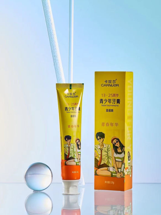 Kanuer Toothpaste for Teenagers (Sweet Orange Flavor) 120g