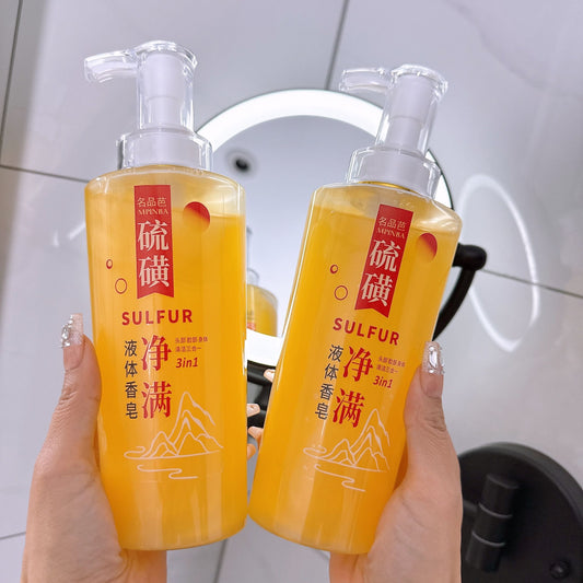 Mingpinba Sulfur Liquid Soap 550ml