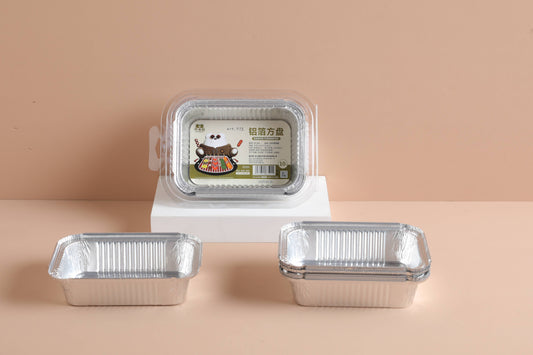 YP-501 Square Aluminum Foil Pan (10 pieces)